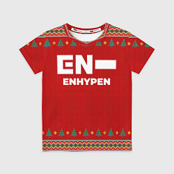 Футболка детская Enhypen new year, цвет: 3D-принт