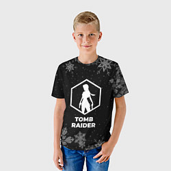 Футболка детская Снежный Tomb Raider, цвет: 3D-принт — фото 2