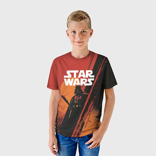 Детская футболка Darth Vader - Star Wars / 3D-принт – фото 3