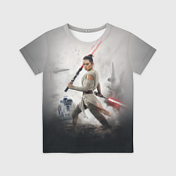Футболка детская Звездные войны - Рей Скайуокер, цвет: 3D-принт