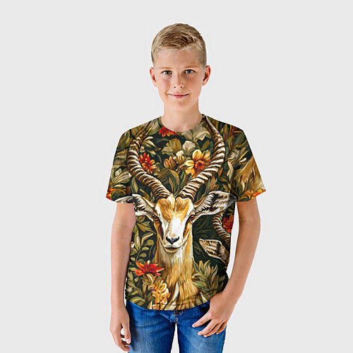 Детская футболка Газель / 3D-принт – фото 3