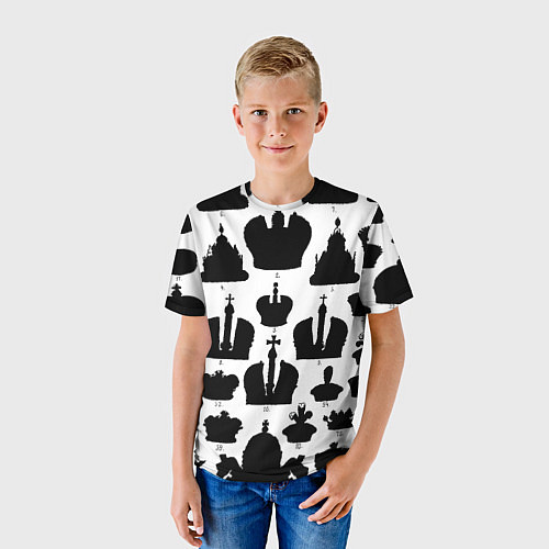 Детская футболка Символы власти / 3D-принт – фото 3