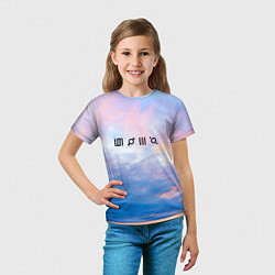 Футболка детская 30 Seconds to Mars - закат, цвет: 3D-принт — фото 2