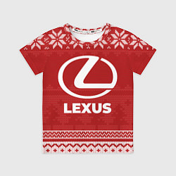 Футболка детская Новогодний Lexus, цвет: 3D-принт
