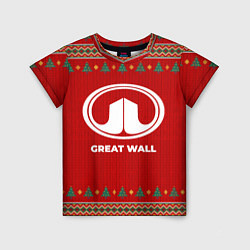 Футболка детская Great Wall new year, цвет: 3D-принт