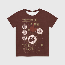 Футболка детская Гарри Поттер - Святочный Бал, цвет: 3D-принт