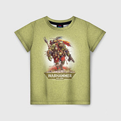 Футболка детская Воин орк Warhammer, цвет: 3D-принт
