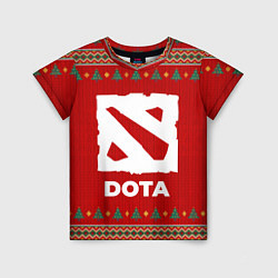 Футболка детская Dota new year, цвет: 3D-принт