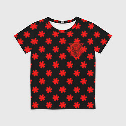 Футболка детская Bullet for my valentine pattern, цвет: 3D-принт