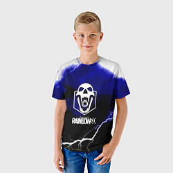 Футболка детская Rainbow six storm, цвет: 3D-принт — фото 2