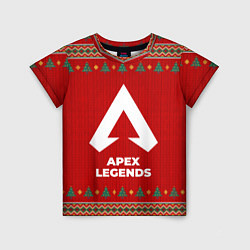 Футболка детская Apex Legends new year, цвет: 3D-принт