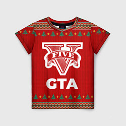 Футболка детская GTA new year, цвет: 3D-принт