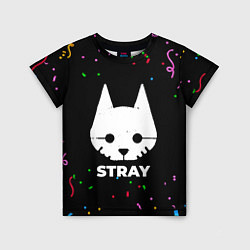Футболка детская Stray конфети, цвет: 3D-принт