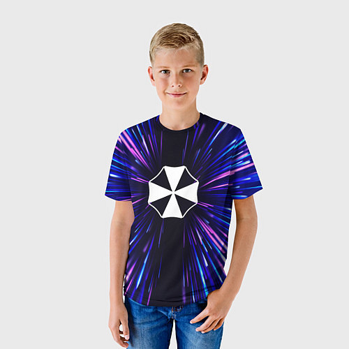 Детская футболка Resident Evil neon energy / 3D-принт – фото 3