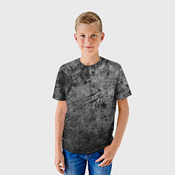 Футболка детская Абстракция - grunge break, цвет: 3D-принт — фото 2