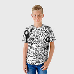 Футболка детская Каляки маляки, цвет: 3D-принт — фото 2