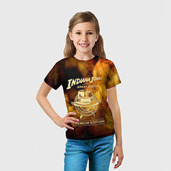 Футболка детская Indiana Jones and the Great Circle, цвет: 3D-принт — фото 2