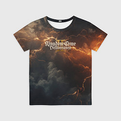 Футболка детская Kingdom Come Deliverance 2 dark sky, цвет: 3D-принт