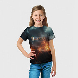 Футболка детская Stronghold сrusader небесная мощь, цвет: 3D-принт — фото 2