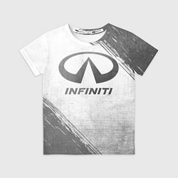 Футболка детская Infiniti - white gradient, цвет: 3D-принт