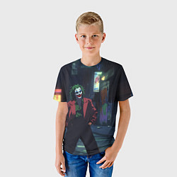 Футболка детская Джокер в широких штанах, цвет: 3D-принт — фото 2