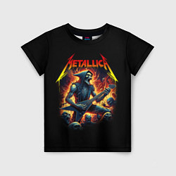 Футболка детская Metallica - James Alan Hatfield, цвет: 3D-принт