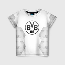 Футболка детская Borussia white poly, цвет: 3D-принт
