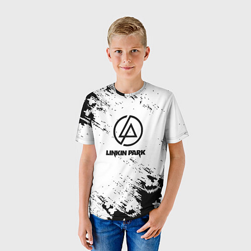 Детская футболка Marshmello x Linkin park / 3D-принт – фото 3