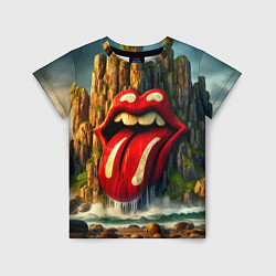 Футболка детская Rolling Stones - sea rocks, цвет: 3D-принт