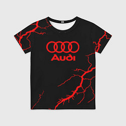 Футболка детская Audi storm, цвет: 3D-принт