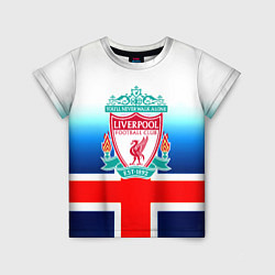 Футболка детская Liverpool Англия, цвет: 3D-принт