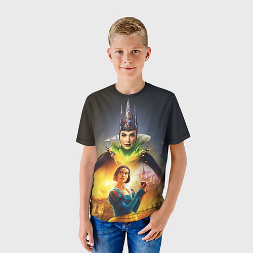 Детская футболка Белоснежка и Мачеха / 3D-принт – фото 3