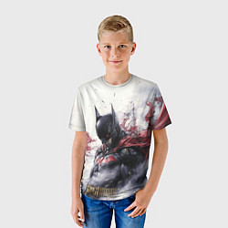 Футболка детская Бэтмен в тумане, цвет: 3D-принт — фото 2