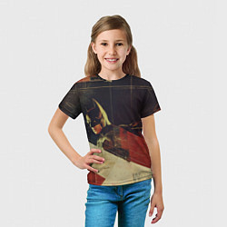 Футболка детская Бэтмен ретро стиль, цвет: 3D-принт — фото 2