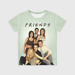 Футболка детская Американский сериал - Друзья, цвет: 3D-принт