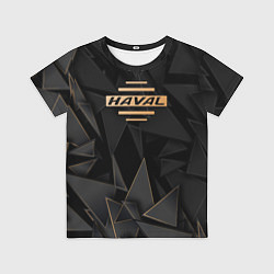 Футболка детская Haval golden poly, цвет: 3D-принт
