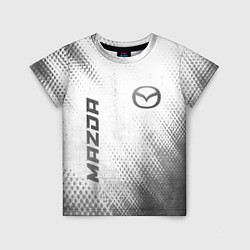 Футболка детская Mazda - white gradient вертикально, цвет: 3D-принт