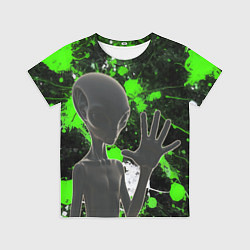 Футболка детская Инопланетянин и его эктоплазма, цвет: 3D-принт