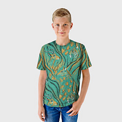 Футболка детская Сафари микс, цвет: 3D-принт — фото 2