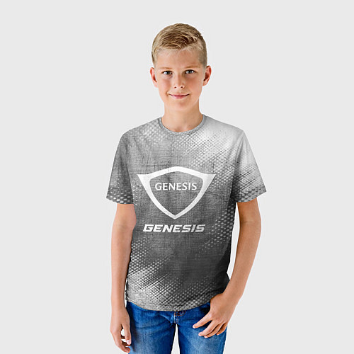 Детская футболка Genesis - grey gradient / 3D-принт – фото 3