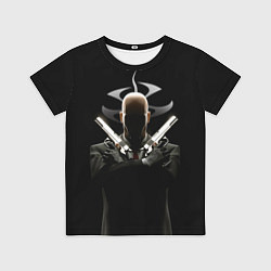 Футболка детская Хитман - 47, цвет: 3D-принт
