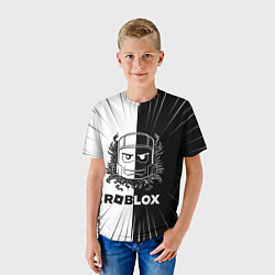 Футболка детская Роблокс персонаж, цвет: 3D-принт — фото 2