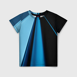 Футболка детская Black blue, цвет: 3D-принт