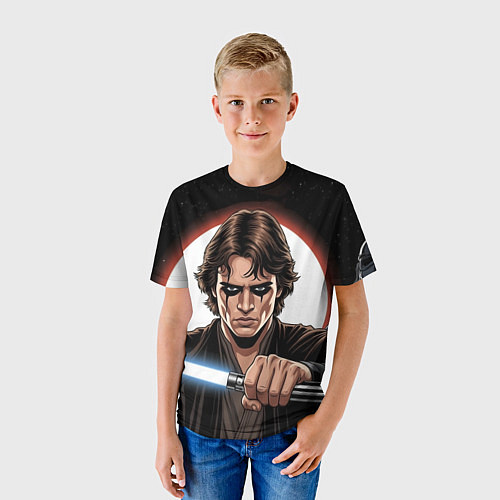 Детская футболка Энакин скайуокер звездные войны / 3D-принт – фото 3