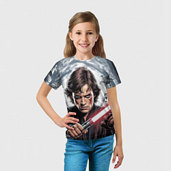 Футболка детская Энакин Скайуокер Anakin Skywalker, цвет: 3D-принт — фото 2