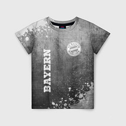 Футболка детская Bayern - grey gradient вертикально, цвет: 3D-принт