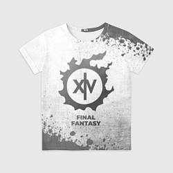 Футболка детская Final Fantasy - white gradient, цвет: 3D-принт