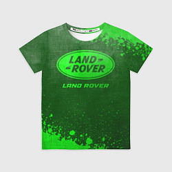 Футболка детская Land Rover - green gradient, цвет: 3D-принт