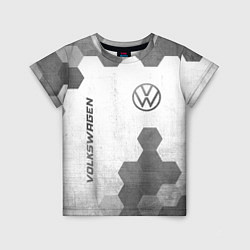 Футболка детская Volkswagen - white gradient вертикально, цвет: 3D-принт