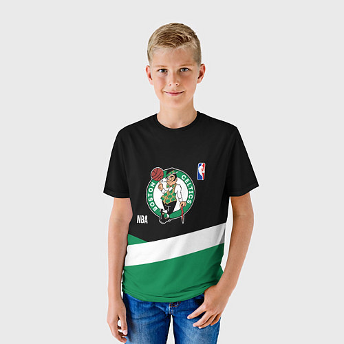 Детская футболка Бостон Селтикс НБА / 3D-принт – фото 3